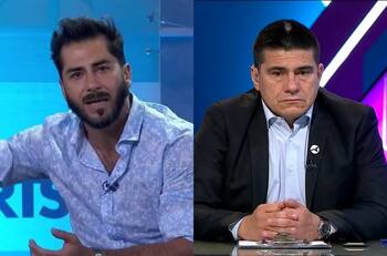 Johnny Herrera increpó a “Toby” Vega por ironizar con cortapluma lanzada en el Superclásico: “No puedes comparar esa h...”