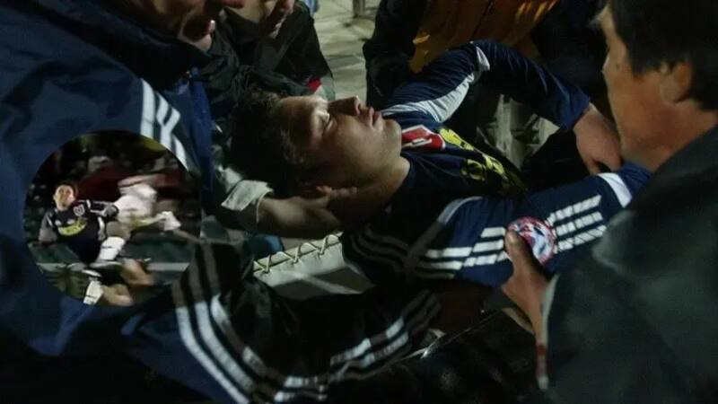 Manuel Iturra se retiró herido en 2005.