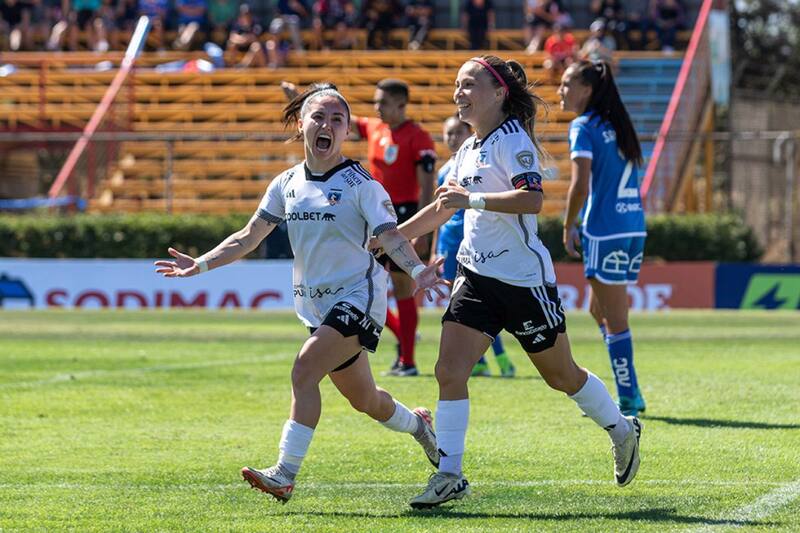 Javiera Grez marcó el gol del triunfo para Colo Colo sobre la U, en los minutos finales del partido jugado en La Pintana. Foto: Campeonato Chileno.