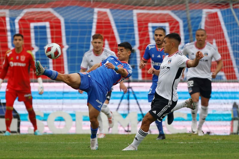 Universidad de Chile vs Colo Colo. Agencia Aton.