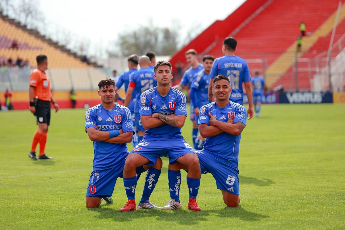 La U le ganó a Colo Colo en Santa Laura. Agencia Aton