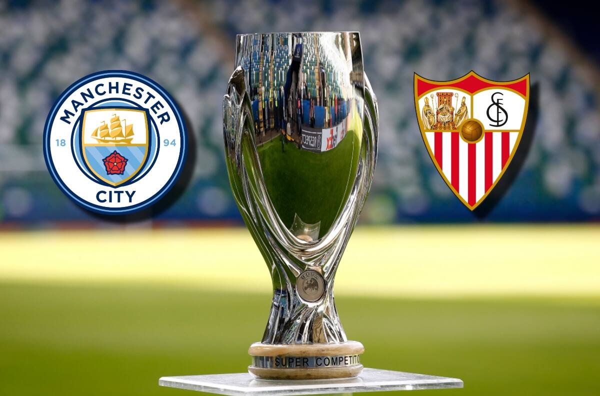 UEFA tomó radical decisión sobre la Supercopa de Europa que disputarán Manchester City y Sevilla