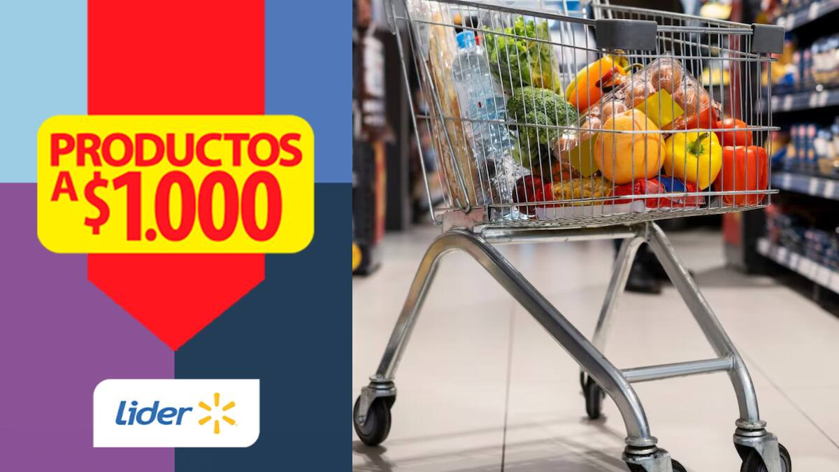 Vuelven los Productos a Mil de Supermercado Lider: este día comienzan las ofertas a $1.000, $2.000 y $3.000