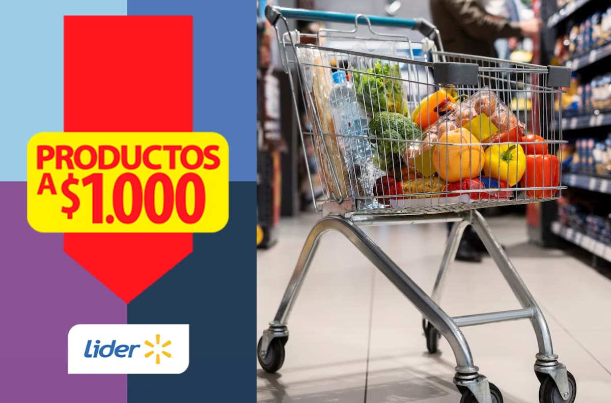 Vuelven los Productos a Mil de Supermercado Lider: este día comienzan las ofertas a $1.000, $2.000 y $3.000