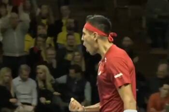 El punto con el que Alejandro Tabilo consiguió el mejor triunfo de su carrera