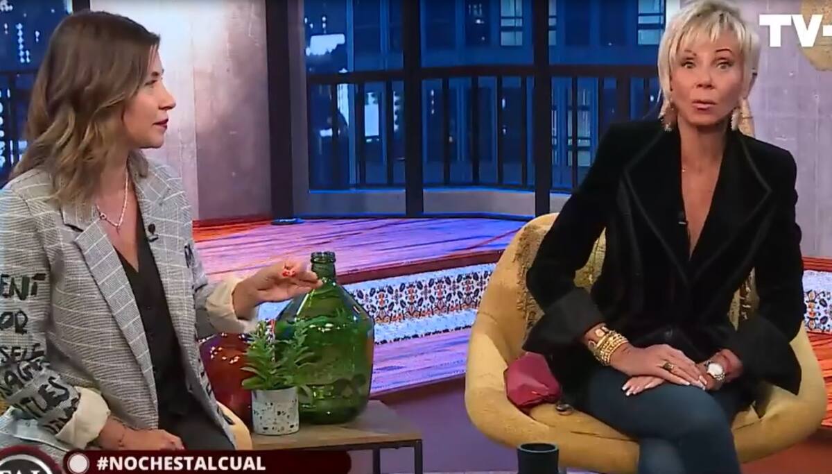 Pancha Merino y Raquel Argandoña en "Tal Cual". Créditos: Pantallazo TV+