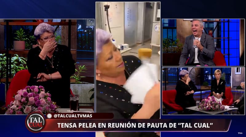 Así fue la "tensa pelea" durante el último capítulo de "Tal Cual". Créditos: TV+