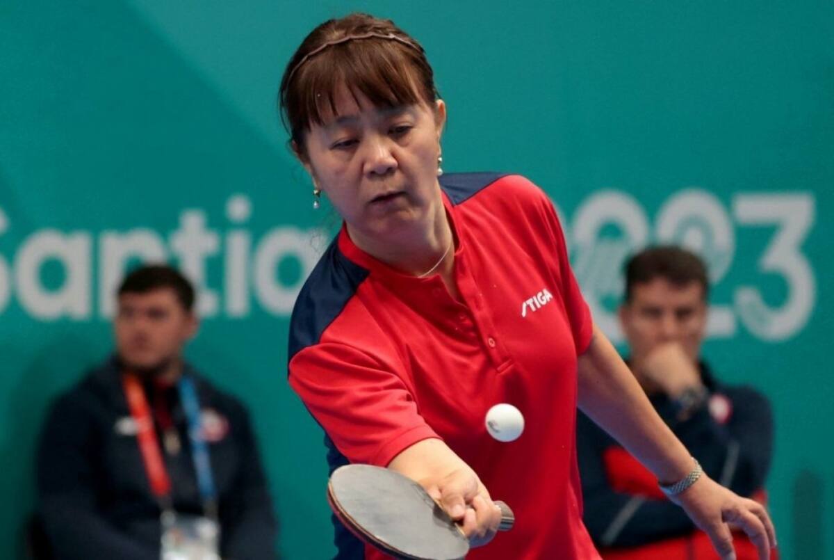 La Tía Tania Zeng en los Panamericanos Santiago 2023.