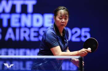 La Tía Tania se luce por partida doble en el WTT Star Contender de Brasil