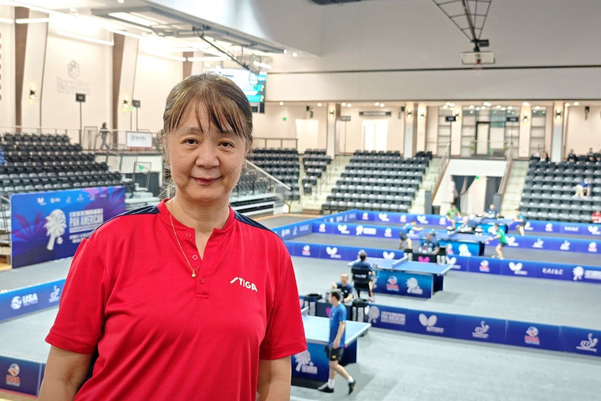 La tenimesista tuvo una excelente jornada en el Panamericano de Rock HIll. Foto: Ivania Saavedra.