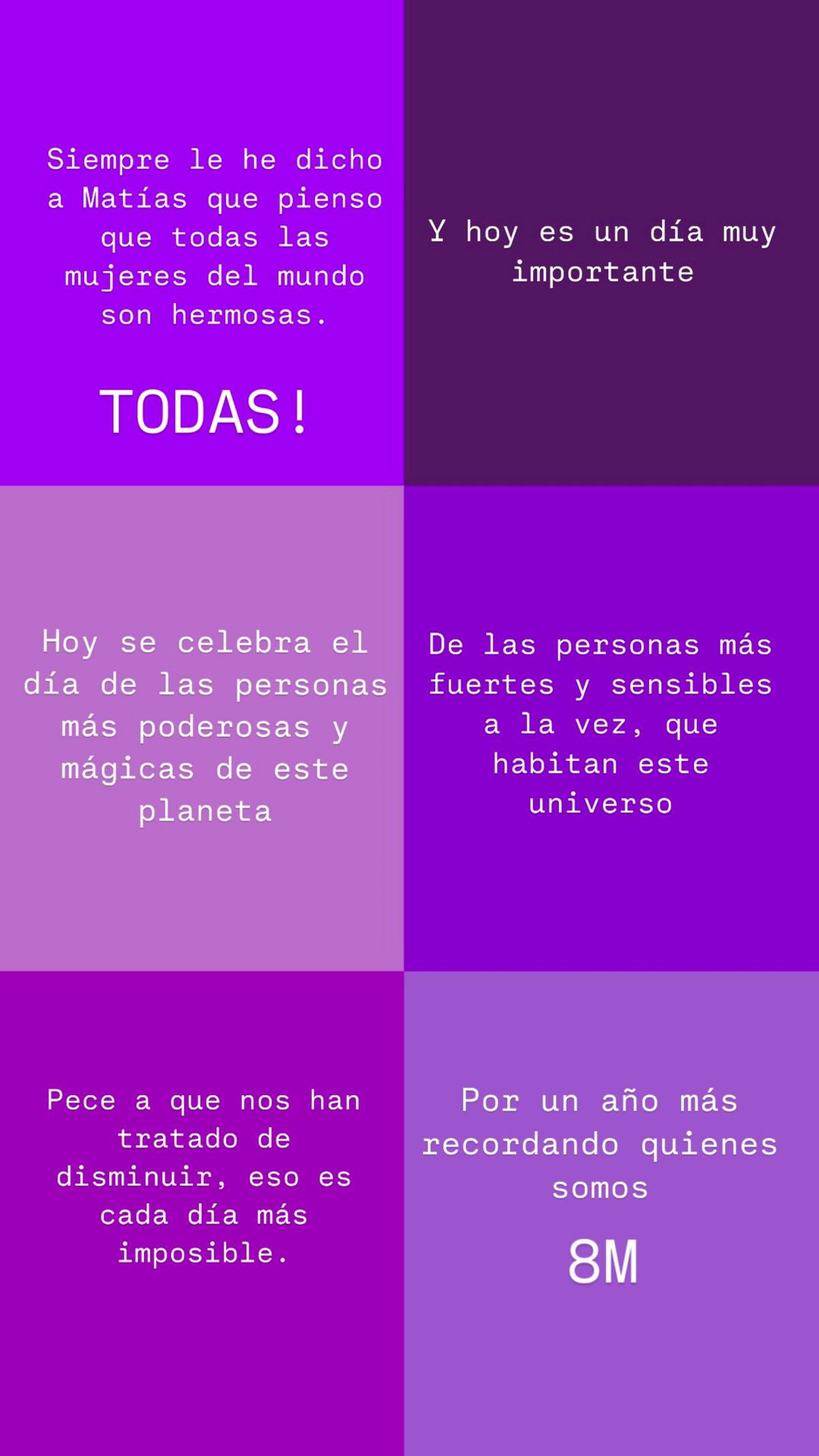 Un mensaje con una curiosa presentación. Créditos: @consttantina.