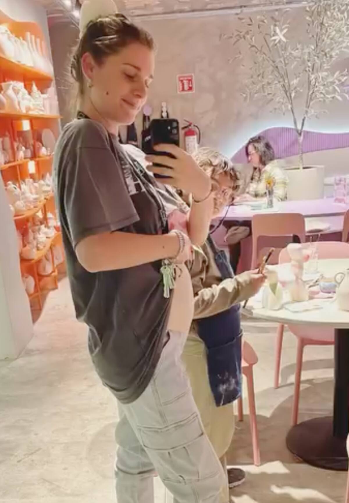 Tanza Varela reveló su embarazo.