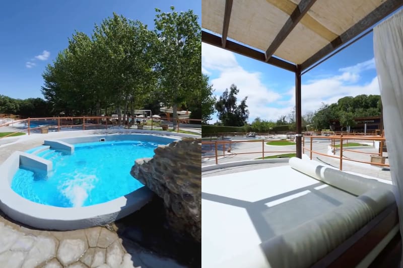 El sector VIP del parque permite acceso a piscinas exclusivas y cómodas zonas de descanso, ideales para una escapada de fin de semana. Créditos: Parque Curunina de La Serena en Instagram.