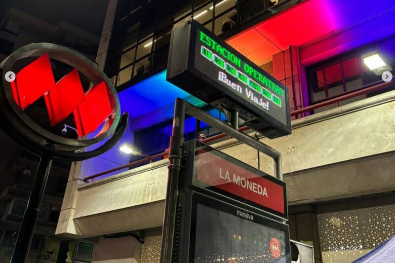 funciona para el Metro de Santiago, buses y TrenNos.