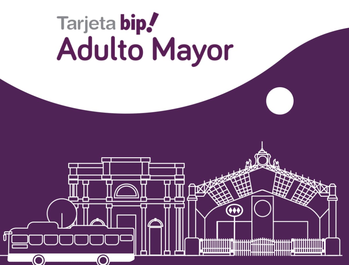 Tarjeta Bip! Adulto Mayor.