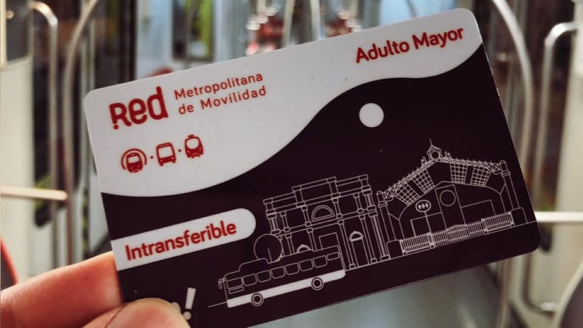 Así es la Tarjeta Bip! Adulto Mayor.