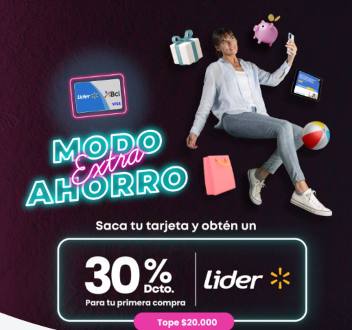 Gracias a este plástico de crédito, las personas pueden tener hasta $20.000 de descuento en su primera compra.