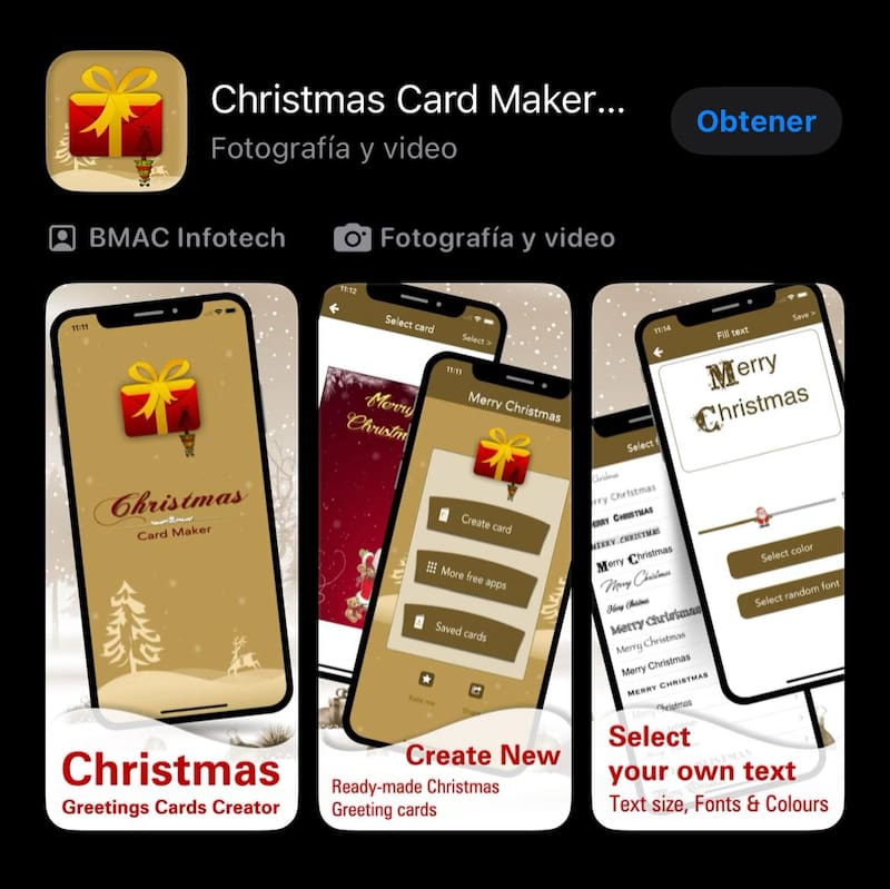 Christmas Card Maker