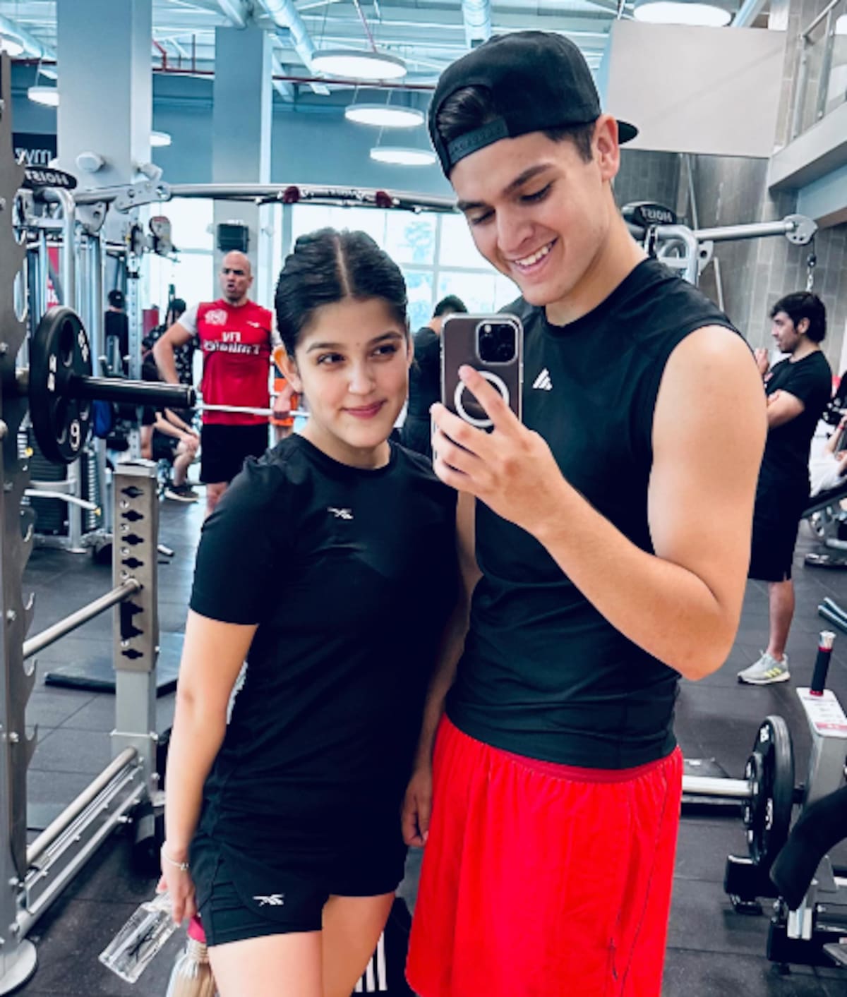 Tati Fernández y Oliver Borner disfrutando su amor.