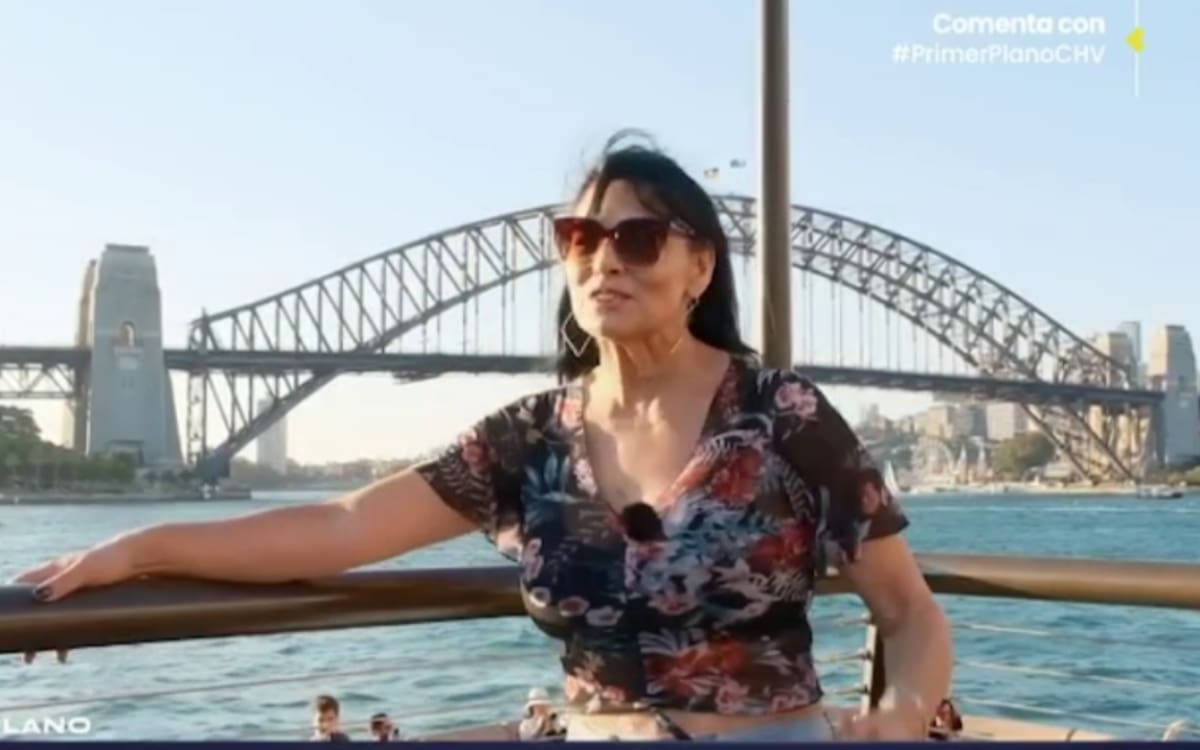 La famosa mostró lo que es un día de su rutina en Australia.