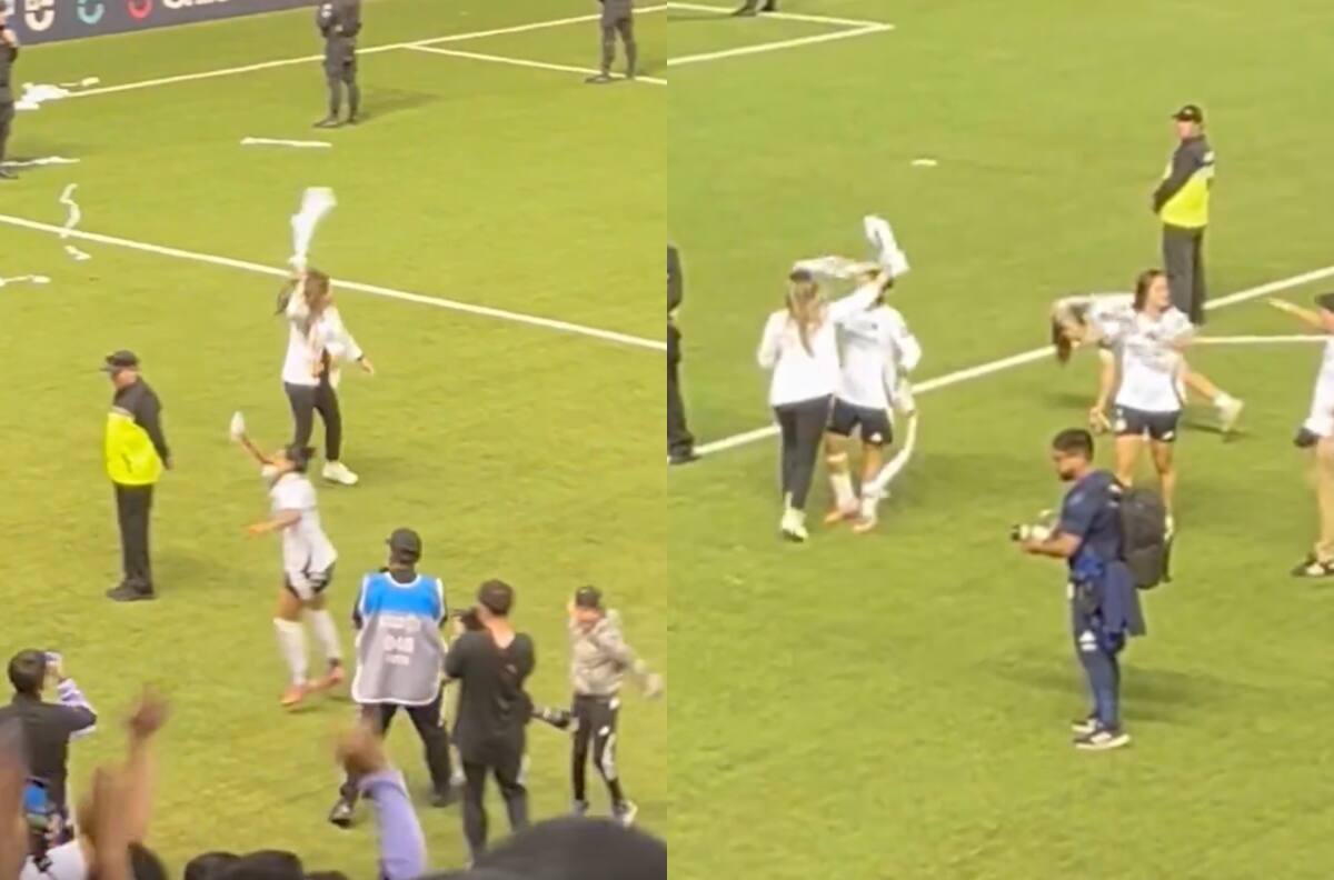 VIDEO | Así fue la eufórica celebración de Tatiele Silveira tras el tetracampeonato de Colo Colo