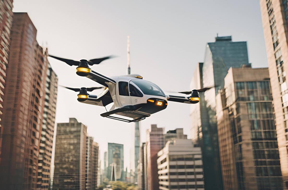 NASA crea su propio taxi volador y ya realizó una prueba de asientos para pasajeros