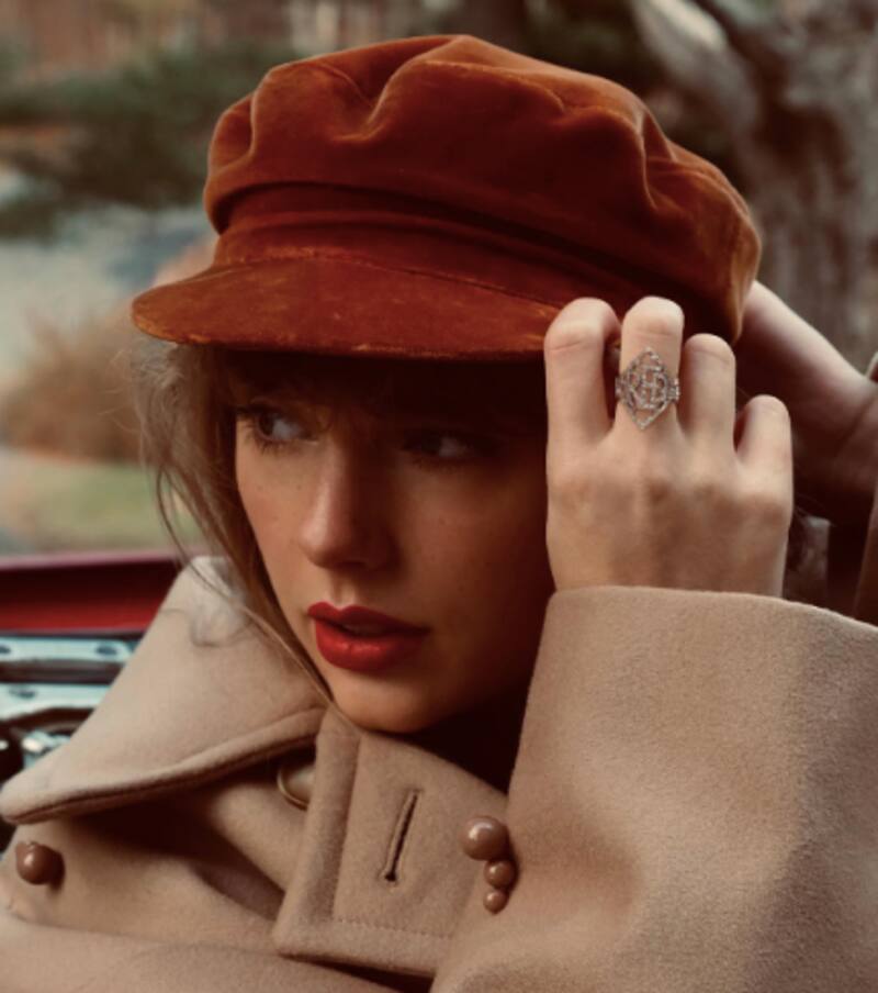Carátula del álbum "Red".