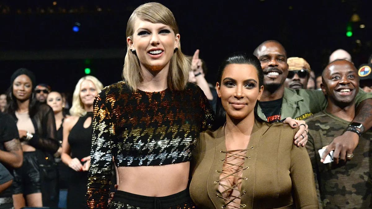 Taylor Swift nuevamente en la polémica con Kim Kardashian