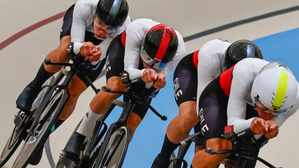 Histórica actuación del Team Chile en el Mundial de Ciclismo de Pista: récord nacional este miércoles