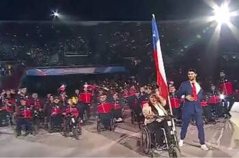VIDEO | Emocionante: así fue el desfile del Team Chile en los Juegos Parapanamericanos de Santiago 2023
