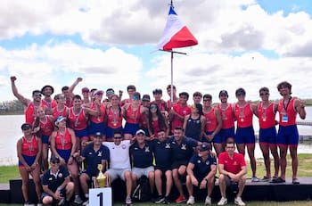 ¡Potencias en remo! Notable actuación de Chile en Sudamericano de Asunción