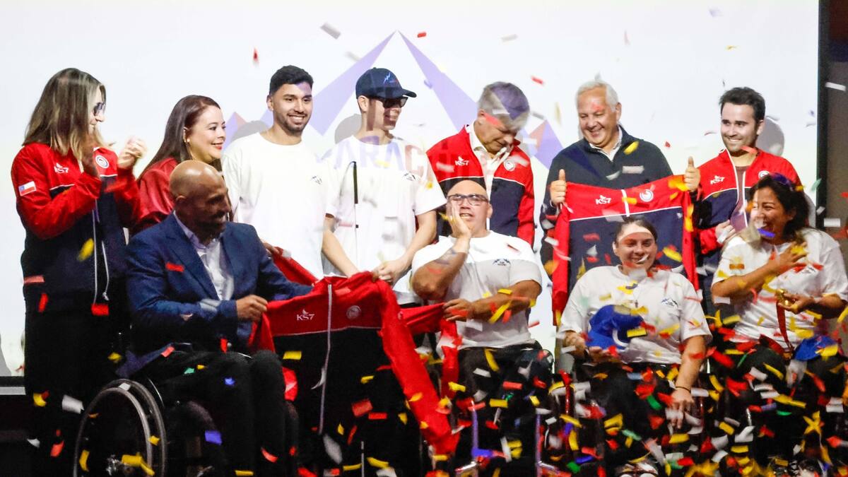 Nueva piel: Team ParaChile mostró su nueva imagen de cara a los Juegos Olímpicos Los Ángeles 2028