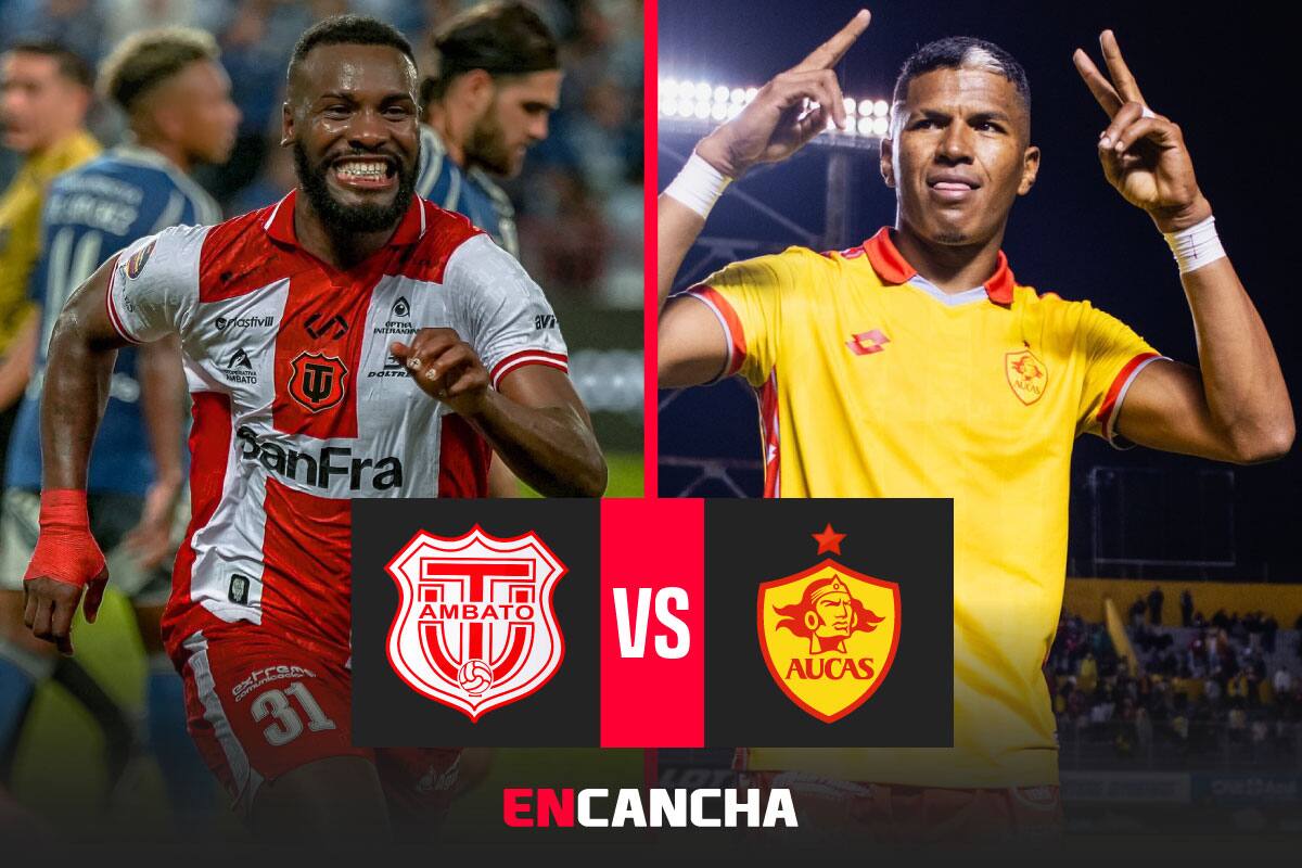 por la fecha 16 de la Liga Pro. Foto: RRSS Técnico Universitario y Aucas.