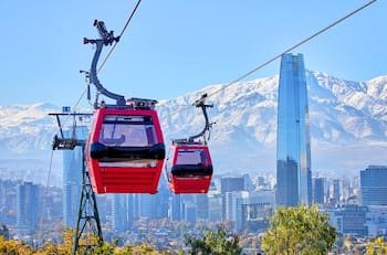¿Cuánto cuesta andar en el Teleférico del Cerro San Cristóbal?: La mejor vista de Santiago a casi mil metros de altura