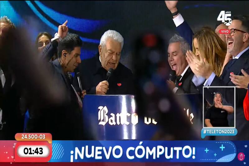 La Teletón 2023 supera expectativas y alcanza una histórica recaudación