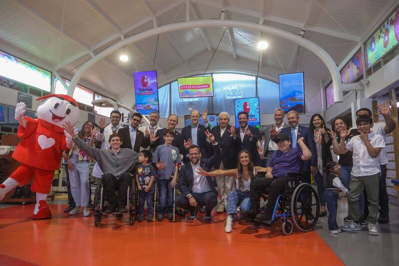 Teletón anuncia fecha de realización.