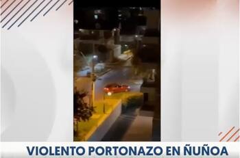 VIDEO| El peculiar error que cometió “Teletrece Noche”: Informó sobre un portonazo con imágenes de archivo del Congreso