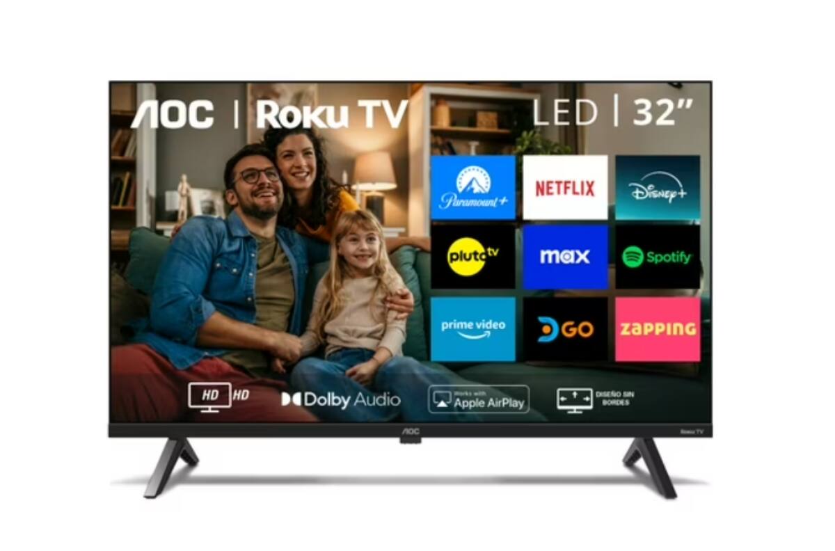 Lider tiene este televisor AOC con 40% de descuento: ahorro alcanza los $100.000