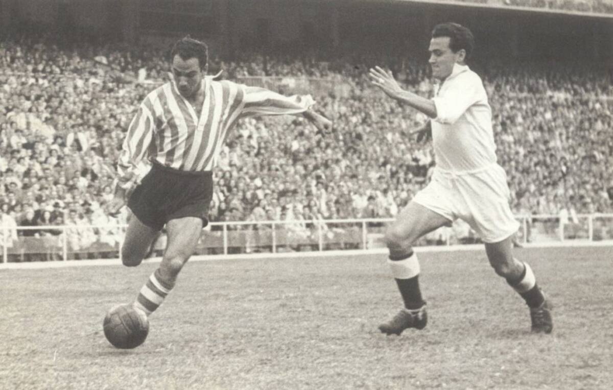 Telmo Zarra hizo historia en el Bilbao desde 1940