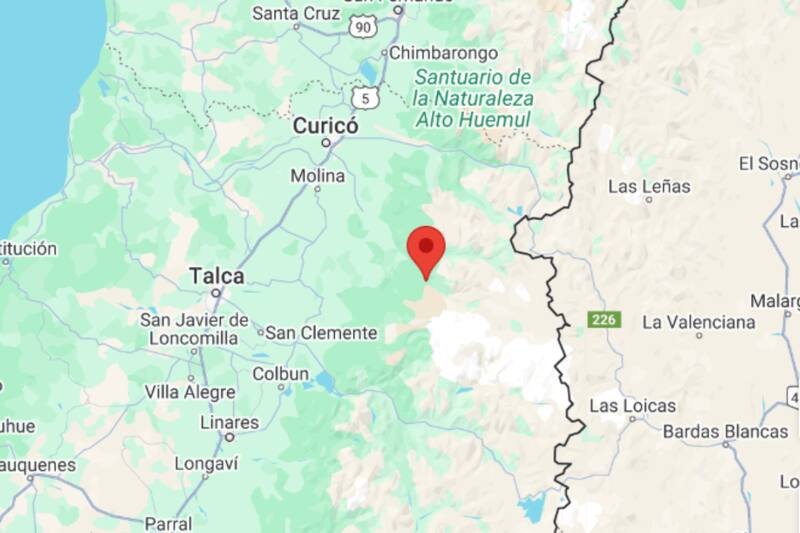 Sismo de mediana intensidad se percibió en la zona central del país.