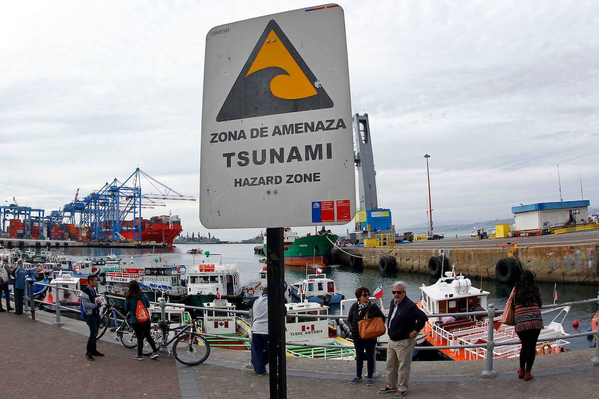 Algunos de sismos más potentes en Chile pueden llegar a generar alertas de tsunami.
