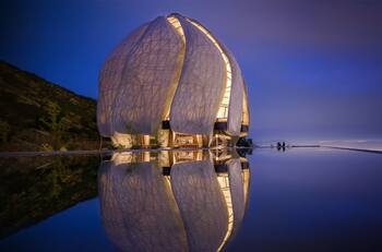 El único en Sudamérica: Visita el impresionante Templo Bahá'í de Santiago este fin de semana
