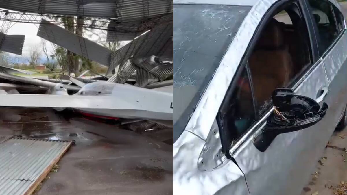 VIDEOS | Los impactantes registros que dejó el fuerte temporal que se vive en Argentina