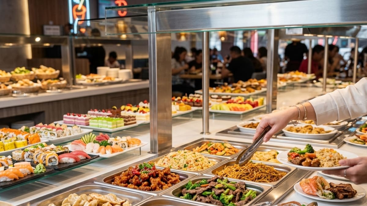 El buffet más barato de Santiago: Come todo lo que quieras por menos de $15.000 en este imperdible tenedor libre