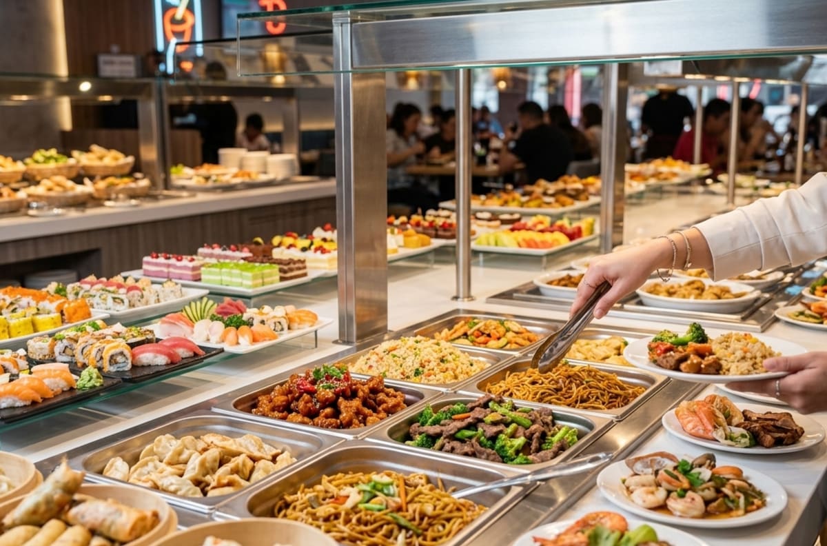 El buffet más barato de Santiago: Come todo lo que quieras por menos de $15.000 en este imperdible tenedor libre