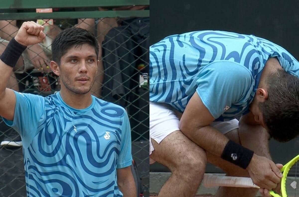 VIDEO | El match point de Matías Soto para ser campeón en Colombia: terminó emocionado