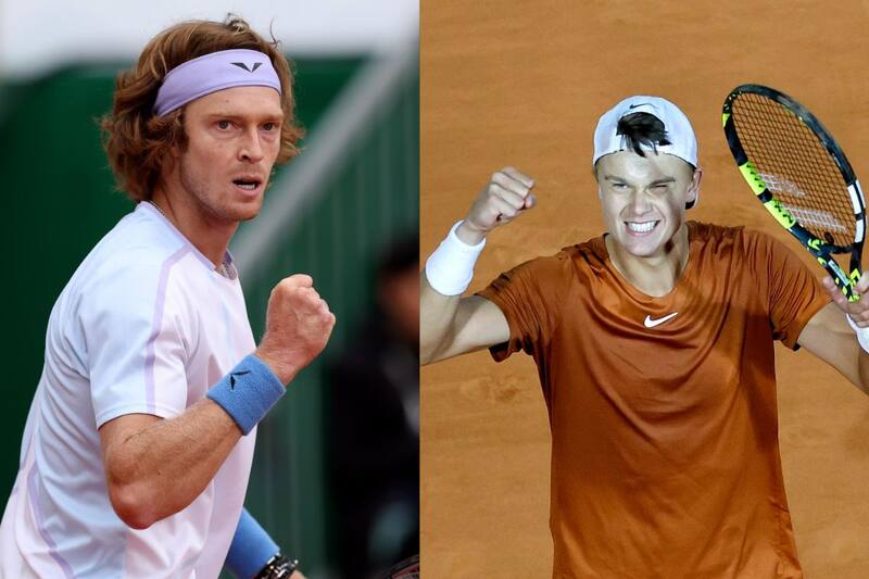 Rublev y Holger Rune jugarán la final de Montecarlo.