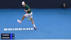 VIDEO | La increíble jugada en el ATP de Brisbane que dio la vuelta al mundo
