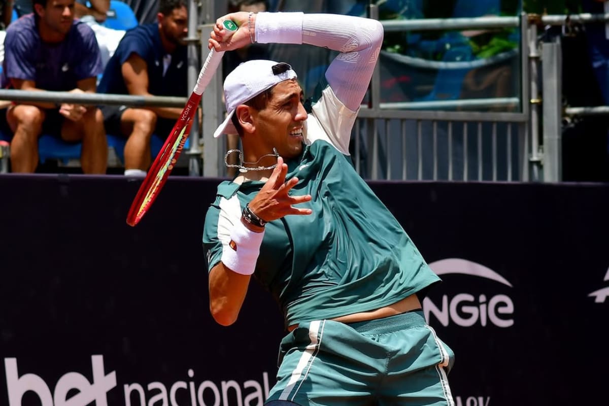 Alejandro Tabilo. Foto: Río Open en Instagram.