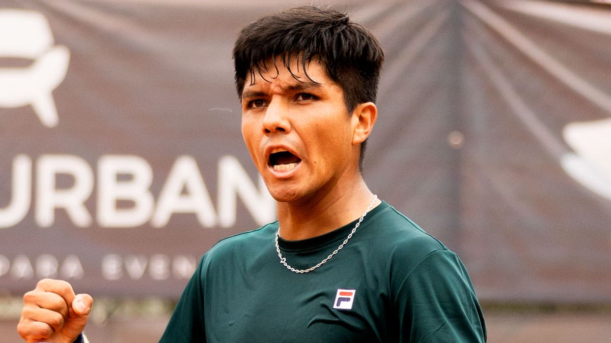 Matías Soto debutó con un sólido triunfo en Asunción y avanza a octavos de final del Challenger 50